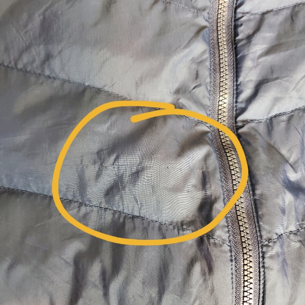 Uniqlo Unisex Navy Lightweight Coat - Picture 7 of 7